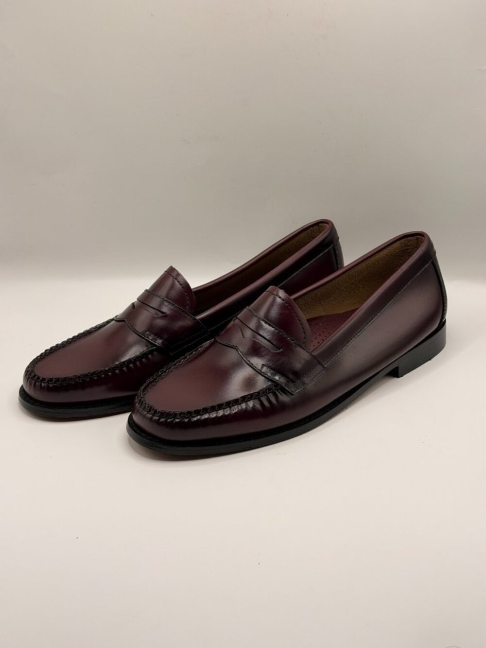 G.H.BASS Womens Whitney Weejuns® Wine Penny Loafer Sz 11 - Picture 8 of 10